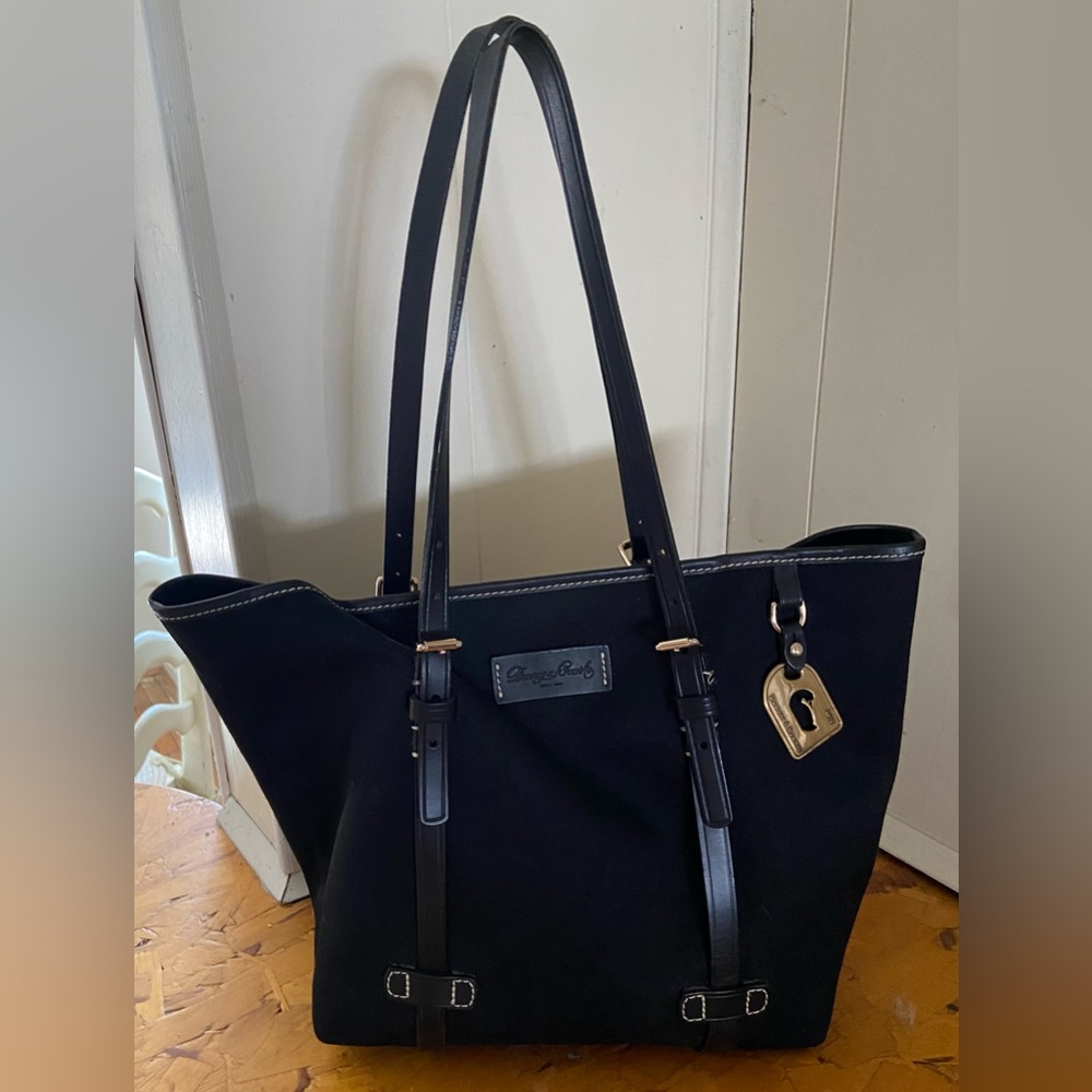Vintage Canvas Dooney and Bourke East West Shopper